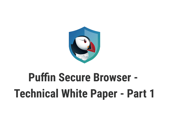  Puffin Secure Browser - Technical White Paper - Part 1